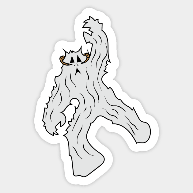 Wampa Sticker by rychudesigns